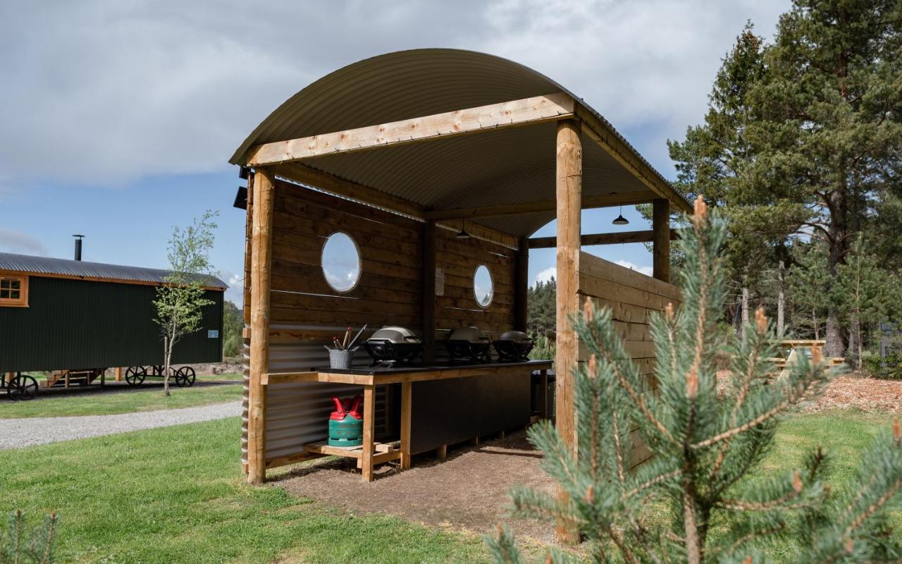 Highland Shepherd Huts Nethy Bridge Buitenkant foto