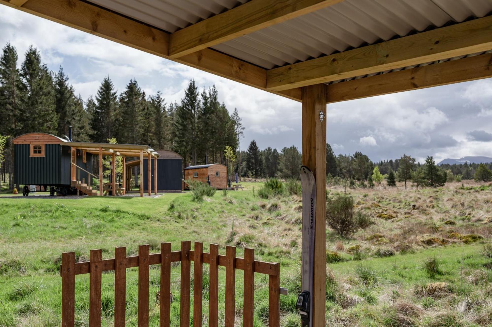 Highland Shepherd Huts Nethy Bridge Kamer foto